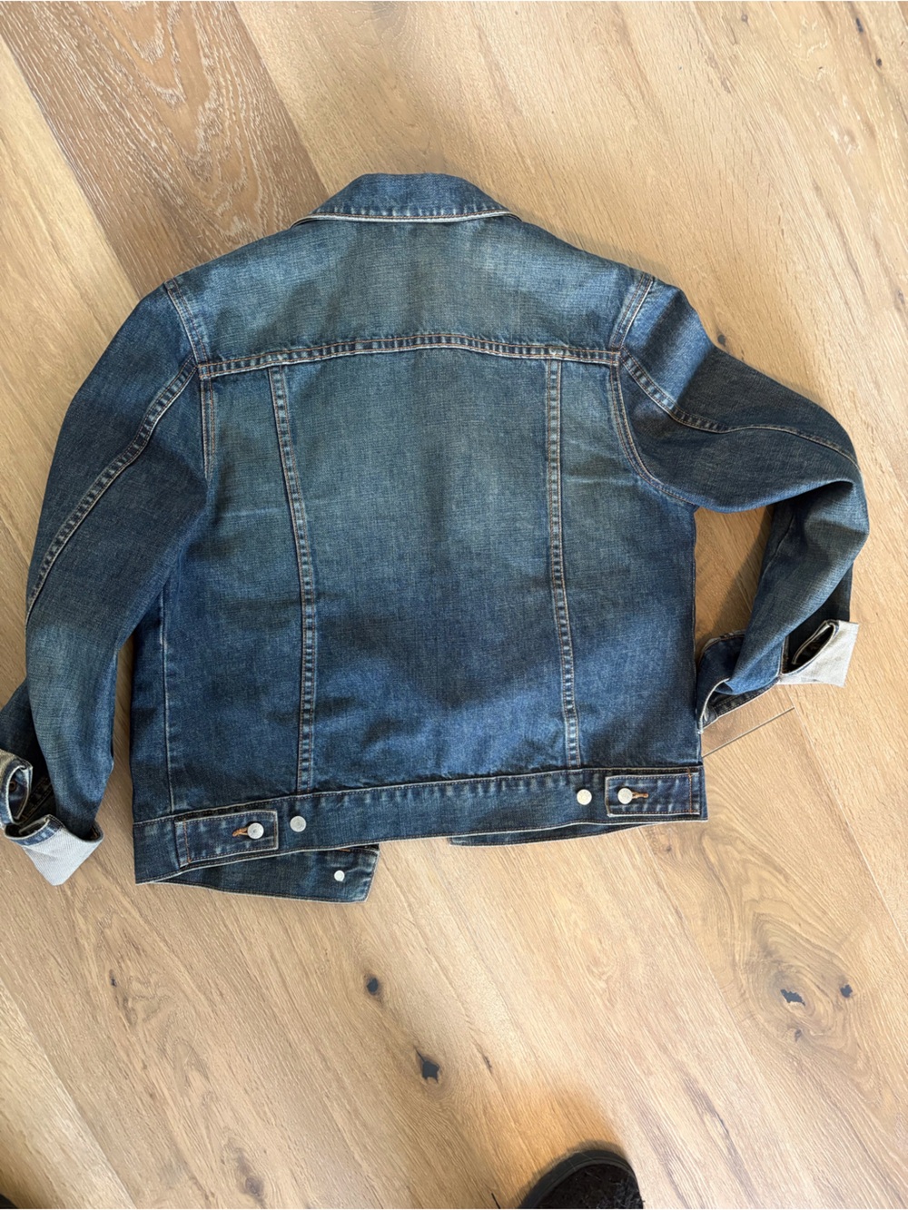 J. Crew Dark Blue Denim Jacket - Picture 4 of 4